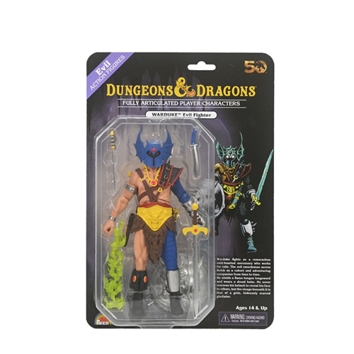 Action Figure Donjons & Dragons 50 ans Warduke (Blister Card)