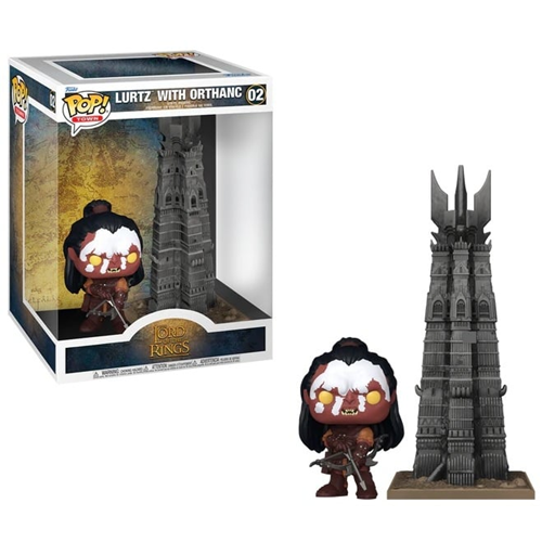 Figurine Pop Town 2 Le Seigneur des Anneaux Lurtz with Orthanc