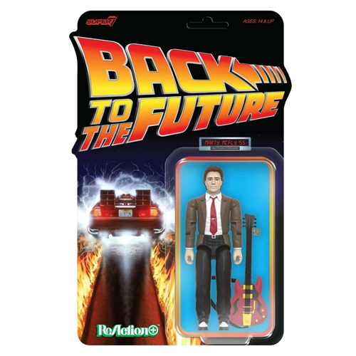 Action Figure Retour vers le Futur ReAction+ Marty McFly '55