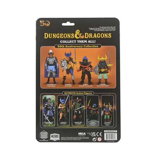 Action Figure Donjons & Dragons 50 ans Warduke (Blister Card)