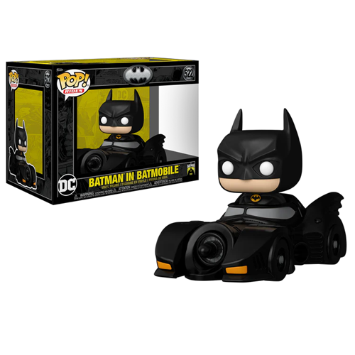 Figurine Pop Rides DC Batman 85 ans Batman & Batmobile