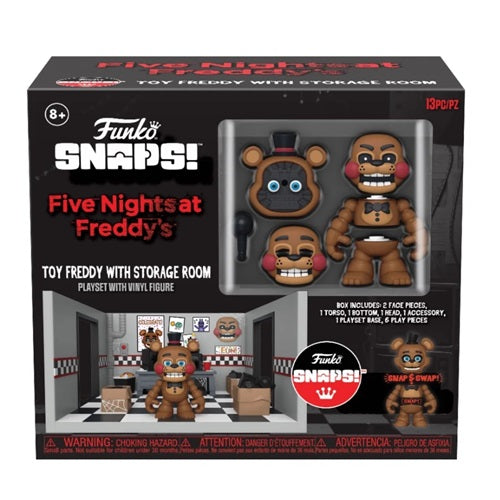 Snap Playset Five Nights at Freddy Freddy with Security Room