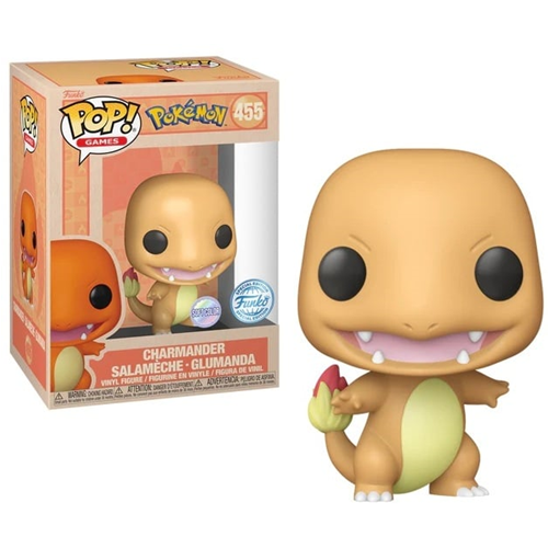 Figurine Pop 455 Pokémon Salamèche Soft Color