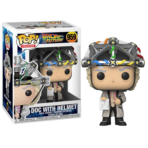 Figurine Pop Retour vers le Futur Doc with Helmet