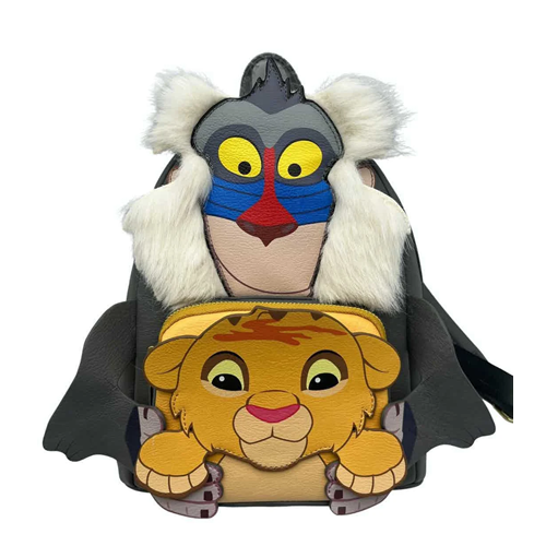 Sac à dos Loungefly Disney Le Roi Lion Rafiki & Simba