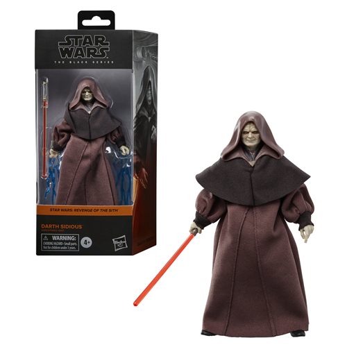 Action Figure Star Wars La Revanche des Siths Black Series Darth Sidious