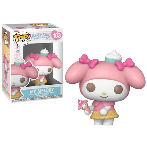 Figurine Pop 103 Hello Kitty et ses amis My Melody avec glace