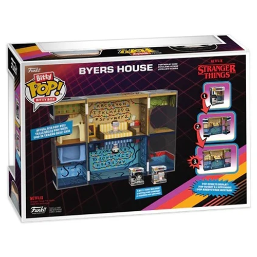 Figurine Bitty Boxes Pop Stranger Things Byers Hourse