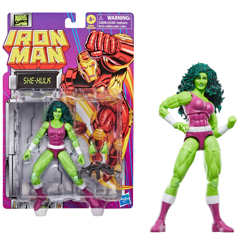 Action Figure Marvel Legends Retro She Hulk