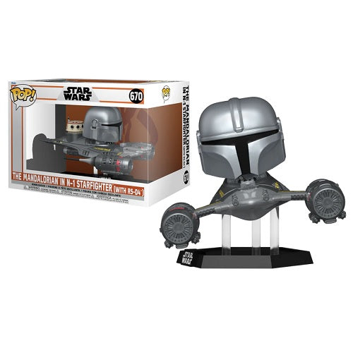 Figurine Pop Rides Star Wars The Mandalorian N-1 Starfighter