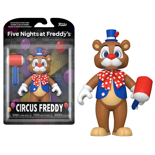 Action Figure Pop Five Nights at Freddy Security Breach Circus Freddy