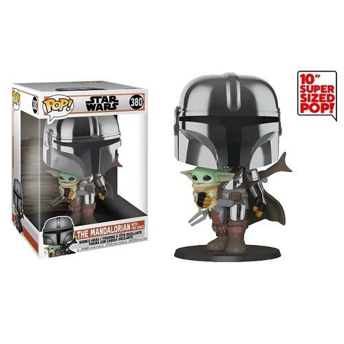 Figurine Pop Super Sized Star Wars The Mandalorian & Child