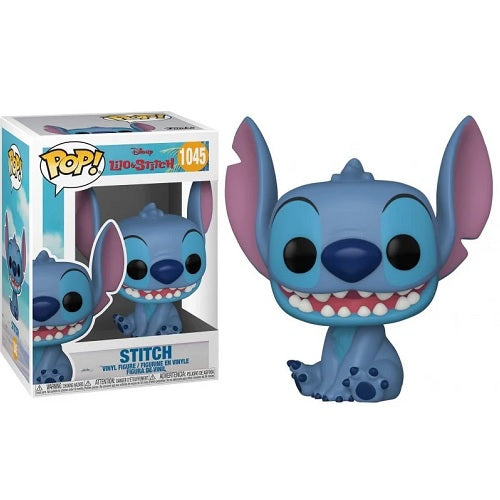 Figurine Pop Disney Lilo & Stitch Smilling Seated Stitch