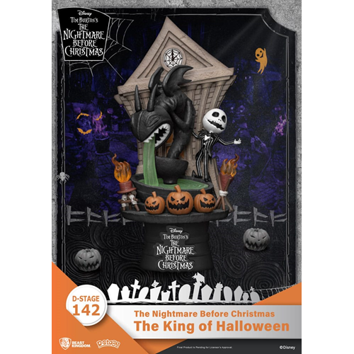 Figurine Diorama D-Stage Disney L'étrange Noël de Monsieur Jack : King of Halloween