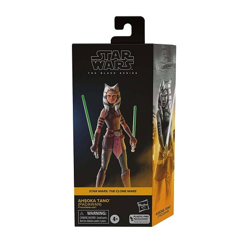 Action Figure Star Wars The Clone Wars Black Series Ahsoka Tano Padawan