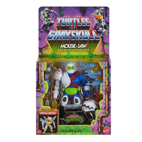 Action Figure Masters of the Universe X TMNT : Turtles of Grayskull Deluxe Mouse Jaw