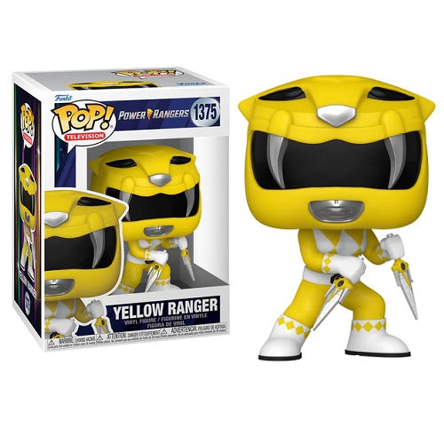 Figurine Pop Power Rangers 30 ans Yellow Ranger