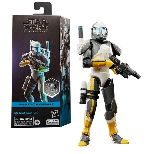 Action Figure Star Wars Republic Commando Black Series RC-1262 (Scorch)