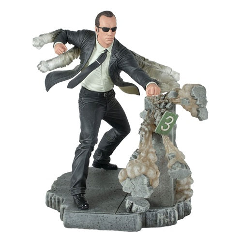 Statue Matrix Gallery Agent Smith