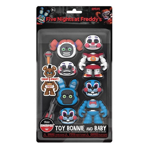 Double Snap Five Nights at Freddy Toy Bonnie & Baby