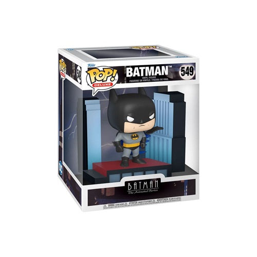 Figurine Pop Deluxe 549 Batman The Animated Series Batman on Rooftop