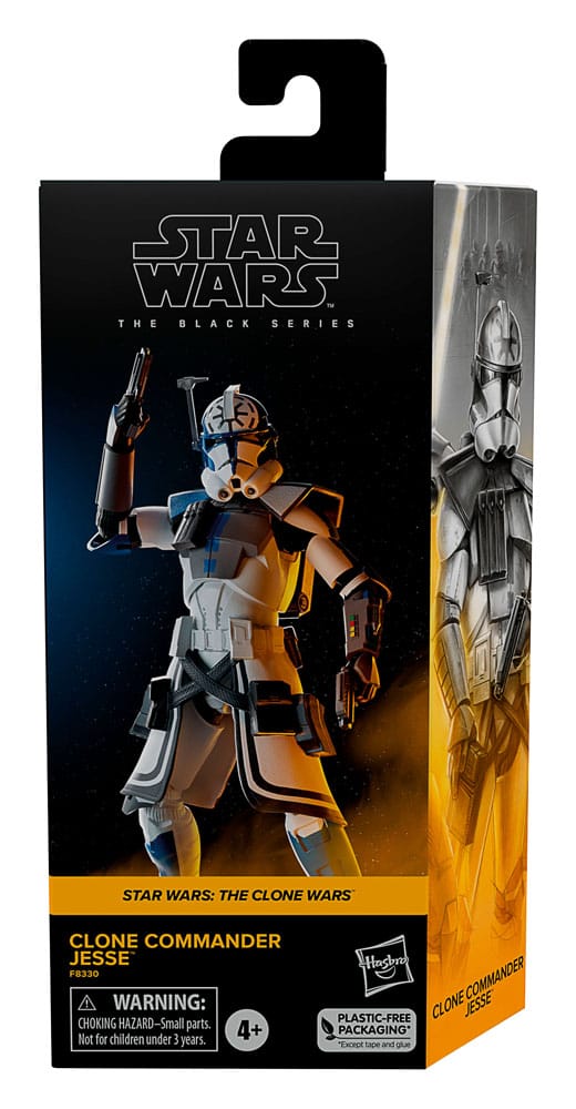 Action Figure Star Wars The Clone Wars Black Series Clone Commander Jesse