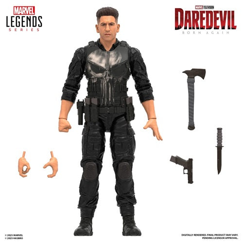 Action Figure Marvel Legends Daredevil Born Again Punisher