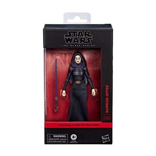 Action Figure Star Wars L'Attaque des Clones Black Series Barriss Offee