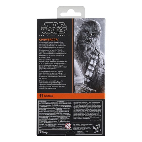 Action Figure Star Wars Un Nouvel Espoir Black Series Chewbacca
