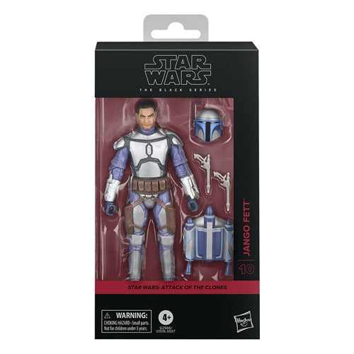 Action Figure Star Wars L'Attaque des Clones Black Series Jango Fett