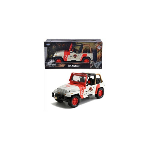 Réplique Jurassic Park 1992 Jeep Wrangler 1/24