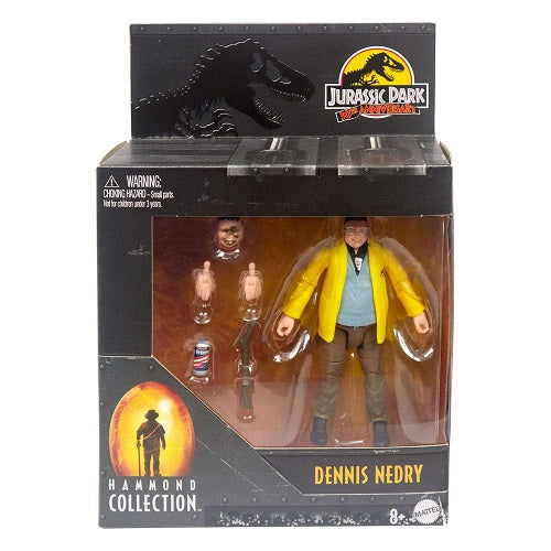 Action Figure Jurassic Park Hammond Collection Dennis Nedry