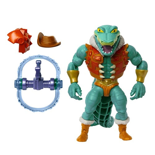 Action Figure Masters of the Universe X TMNT : Turtles of Grayskull Leatherhead Deluxe