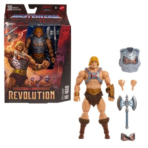 Action Figure Masters of the Universe Revolution Masterverse Battle Armor He Man