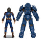 Action Figure Fallout Pack T-60 Vault Tec & Sole Survivor