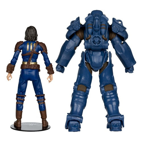 Action Figure Fallout Pack T-60 Vault Tec & Sole Survivor