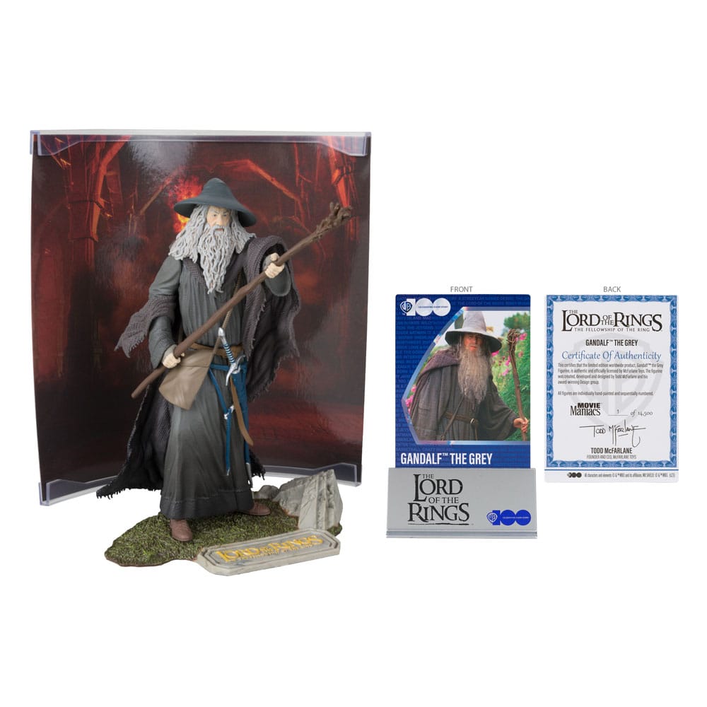 Figurine Le Seigneur des Anneaux Movie Maniacs Gandalf