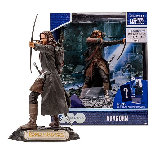 Figurine Le Seigneur des Anneaux Movie Maniacs Aragorn