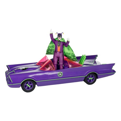 Action Figure DC Retro Batman 66 Batmobile & Joker
