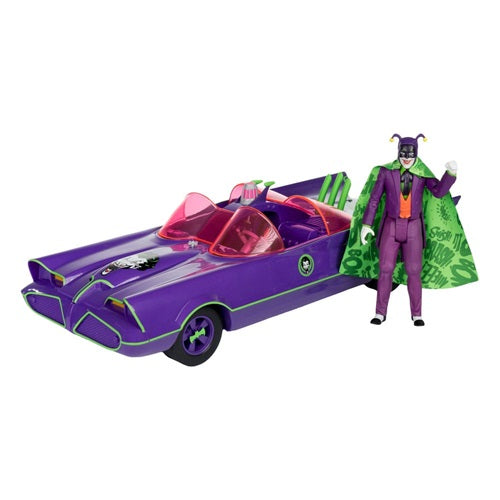 Action Figure DC Retro Batman 66 Batmobile & Joker