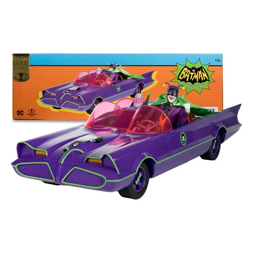 Action Figure DC Retro Batman 66 Batmobile & Joker