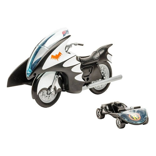 DC Retro Batman 66 Batcycle with side car