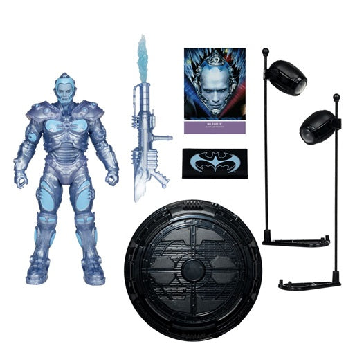 Action Figure DC Batman & Robin Mr Freeze (Black Light Edition)