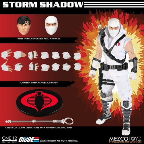 Action Figure GI Joe Storm Shadow Deluxe 1/12