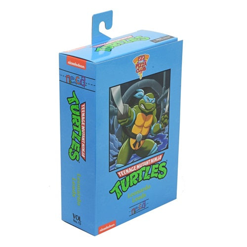 Action Figure Les Tortues Ninja (Cartoon) Ultimate Leonardo VHS