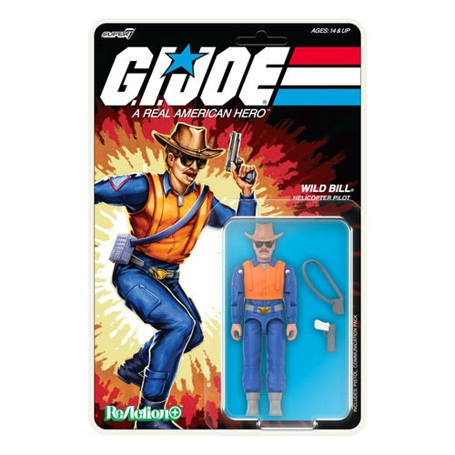Action Figure GI Joe ReAction+ Wild Bill (Cartoon)