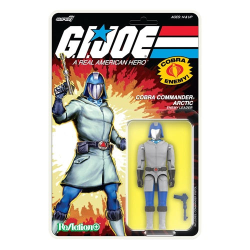 Action Figure GI Joe ReAction+ Artic Cobra Commander (Cartoon)
