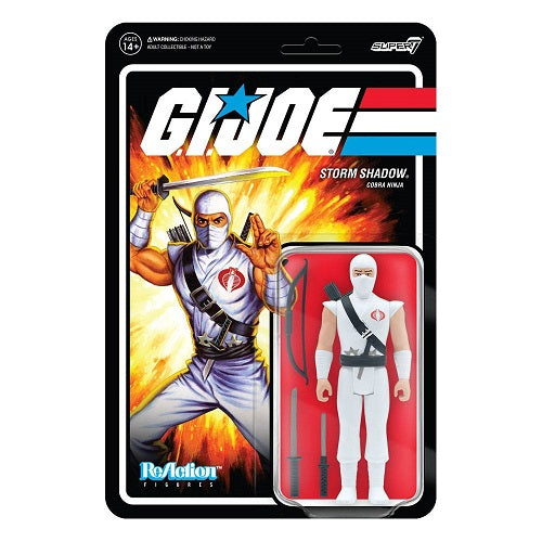 Action Figure GI Joe ReAction Storm Shadow