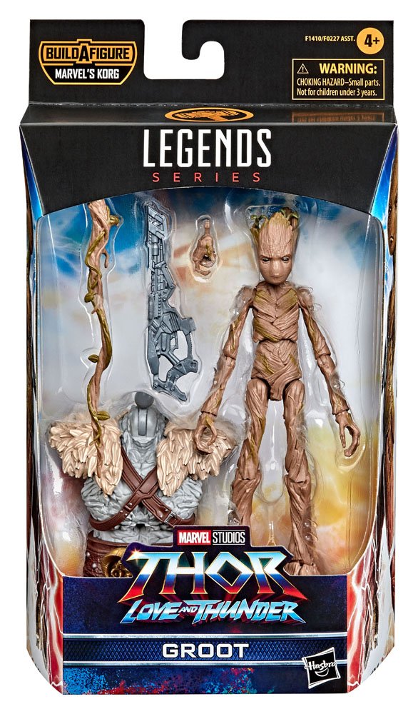 Action Figure Marvel Legends Thor Love and Thunder Groot