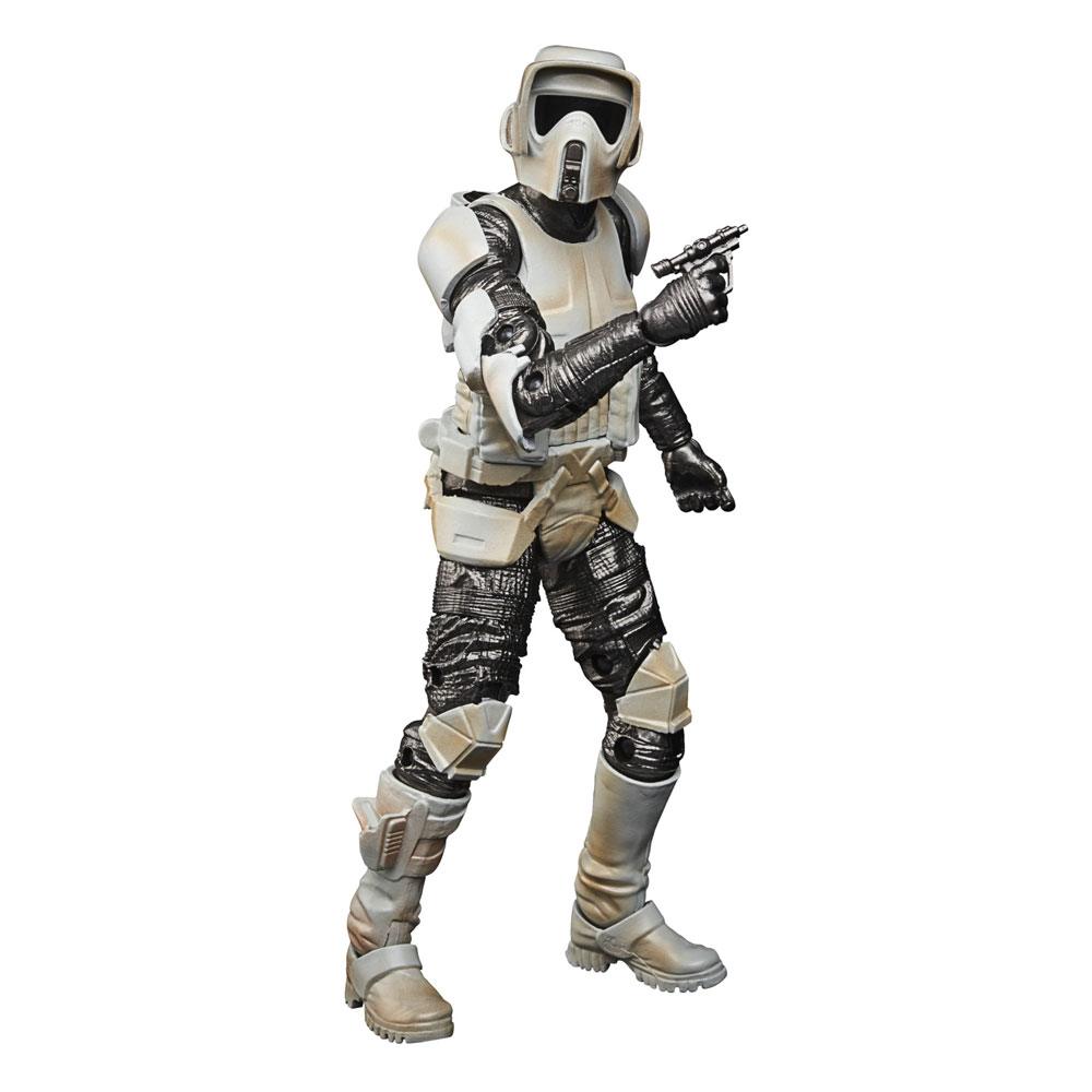 Action Figure Star Wars The Mandalorian Black Series Scout Trooper Carbonized